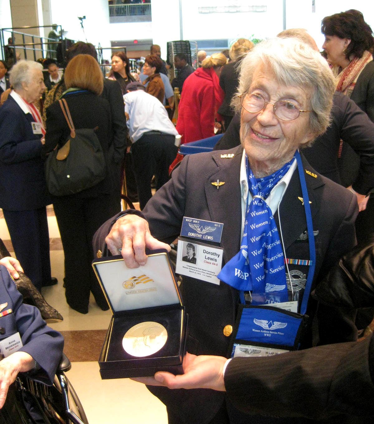 Dot getting the Congressional Gold Medal - March 10, 2010
